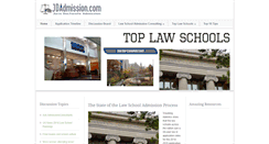 Desktop Screenshot of law-school-admission.com